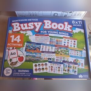 Busy Book for Young Minds - Blue